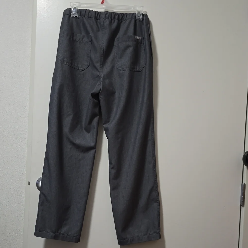 Figs Gray and Green Joggers with Relaxed Fit